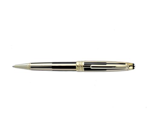 Mont Blanc Meisterstuck Solitaire Doue Gold and Black Ballpoint